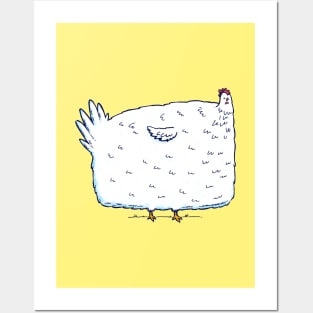 Absolute Unit of a Chicken Posters and Art